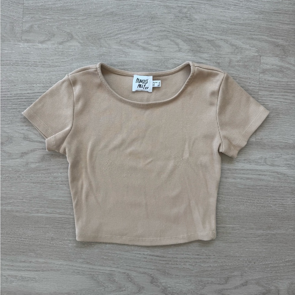 princess polly ribbed tee